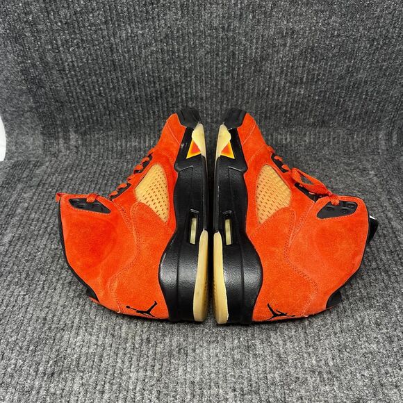 Nike Air Jordan 5 Retro Dunk on Mars Fire Red Shoes Womens 9 DD9336-800 - Picture 5 of 8